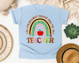 My Favorite People Call Me Teacher graphic tee in Chambray