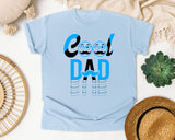 Cool Dad Blue 2 graphic tee in Chambray