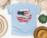 Happy Patriot Day graphic tee in Chambray