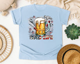 Dad Life Grey 2 graphic tee in Chambray