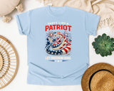 Party Like A Patriot Let Freedom Ring graphic tee in Chambray