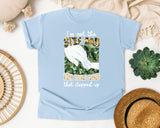 I'm Not The Step Dad I'm The Dad That Stepped Up graphic tee in Chambray