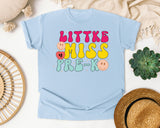 Little Miss Pre-K graphic tee in Chambray
