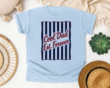 Cool Dad Est Forever Black graphic tee in Chambray