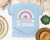 101 Days Of School graphic tee in Chambray