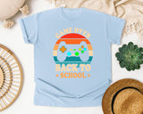 Game Over Back To School Controller graphic tee in Chambray