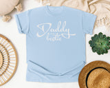 Daddy Is My Bestie Classic graphic tee in Chambray