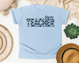 Daycare Teacher graphic tee in Chambray