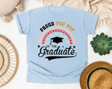 Proud Pop Pop Of The Graduate graphic tee in Chambray
