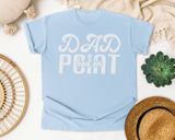 Dad Bod On Point White 2 graphic tee in Chambray