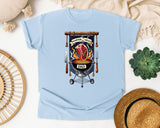Master Of The Meat Dad Grey 5 graphic tee in Chambray