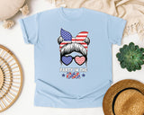Party In The USA Grey graphic tee in Chambray