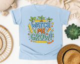 Watch Me Grow graphic tee in Chambray