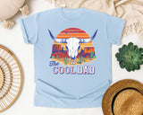 The Cool Dad graphic tee in Chambray