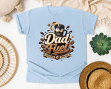 Dad Fuel Strong Coffee Strong Dad graphic tee in Chambray