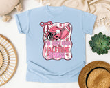 Im Just Here For The Halftime Show graphic tee in Chambray