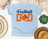 Football Dad Bold graphic tee in Chambray