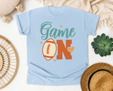 Game On Football graphic tee in Chambray
