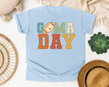 Go Ma Day Football graphic tee in Chambray