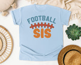Football Sis graphic tee in Chambray