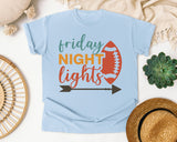 Friday Night Lights Arrow graphic tee in Chambray