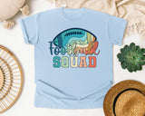 Football Squad graphic tee in Chambray