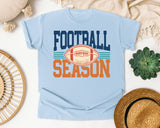 Football Season Bold graphic tee in Chambray