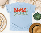 Mom Squad Football graphic tee in Chambray