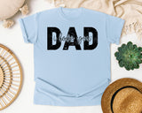 Dad I Love You Black graphic tee in Chambray