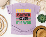Orchid Comfort Colors t-shirt