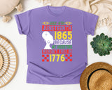 Violet Comfort Colors t-shirt