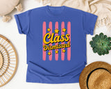 Class Dismissed graphic tee in Flo Blue