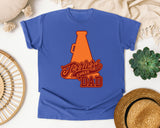 Terriers Cheer Dad graphic tee in Flo Blue