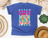 Teachers Need Vitamin Sea graphic tee in Flo Blue