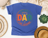 The Man The Myth The Legend Dad graphic tee in Flo Blue