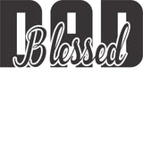 Dad Cooler Than Yours Classic graphic tee in Flo Blue