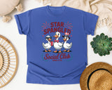 Star Spangled Social Club Since 1776 graphic tee in Flo Blue