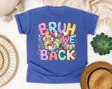 Bruh We Back Owl graphic tee in Flo Blue