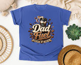Dad Fuel Strong Coffee Strong Dad graphic tee in Flo Blue