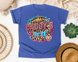 Daddy's Girl graphic tee in Flo Blue