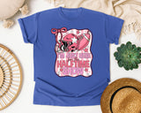 Im Just Here For The Halftime Show graphic tee in Flo Blue