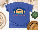 Homecoming Mode All Day Every Day graphic tee in Flo Blue