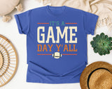Its A Game Day Yall Bold graphic tee in Flo Blue