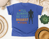 Ill Always Be Your Biggest Fan Player graphic tee in Flo Blue