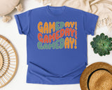 Game Day Game Day Game Day graphic tee in Flo Blue