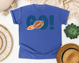 Go Football Rocket graphic tee in Flo Blue