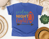 Friday Night Lights Arrow graphic tee in Flo Blue