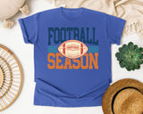 Football Season Bold graphic tee in Flo Blue