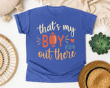 Thats My Boy Out There 24 graphic tee in Flo Blue