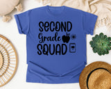 Second Grade Squad Atom graphic tee in Flo Blue